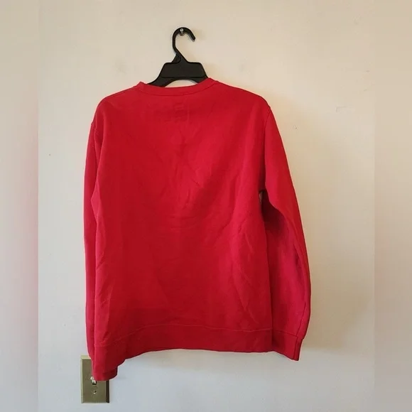 Athletic red crewneck sweatshirt size mens small - Picture 2 of 3
